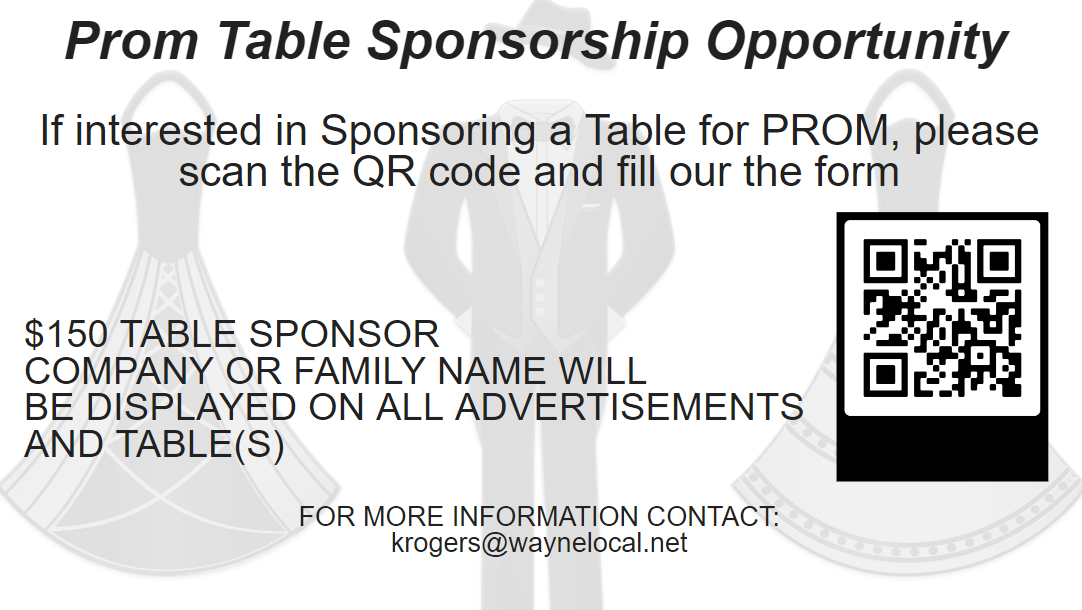 sponsor a table